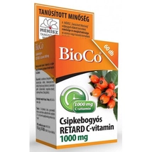 Bioco csipkebogyó retard C-vitamin 1000mg tabletta 60db
