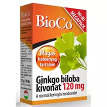 BioCo Ginkgo biloba kivonat 120 mg Megapack 90 db