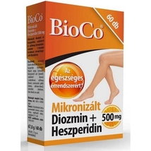 Bioco mikronizált diozmin+heszperidin 500mg 60db