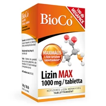 BioCo Lizin MAX 1000mg tabletta Megapack 100db