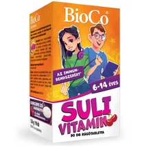 BioCo Suli-Vitamin cseresznye ízű rágótabletta 90db