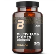 BioTech USA Multivitamin for Men Organic tabletta 60db