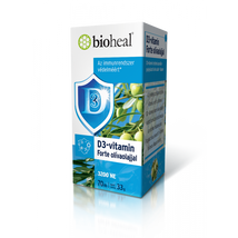 Bioheal D3-vitamin Forte olívaolajjal 70 db