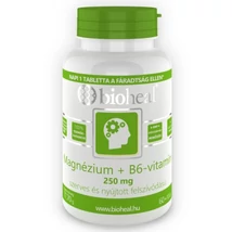 Bioheal magnézium+B6 vitamin tabletta 70db