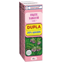 Biomed Fekete nadálytő krém forte dupla 2x60 g