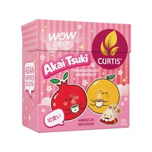 Curtis Akai Tsuki Gránátlma-Grapefruit gyümölcs tea 15 filter
