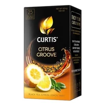 Curtis Citrus Groove fekete tea 25 filter