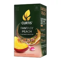 Curtis Fantasy Peach ízesített zöld tea 25 filter