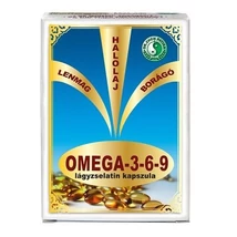 Dr. Chen Omega-3-6-9 lágyzselatin kapszula 30db