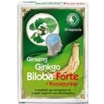 Dr. Chen Ginseng+Ginkgo Biloba Forte+Rózsagyökér kapszula 30db