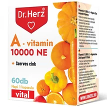 Dr. Herz A-vitamin 10000NE + Szerves Cink kapszula 60db