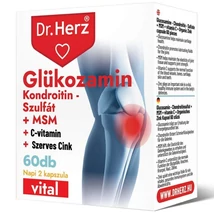 Dr. Herz Glükozamin+Kondroitin-szulfát+MSM kapszula 60db