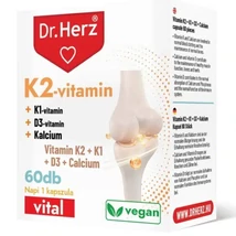Dr. Herz K2-vitamin+K1+D3+Kálcium kapszula 60db