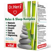 Dr. Herz Relax & Sleep Komplex kapszula 60db