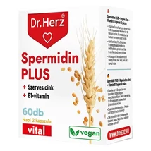 Dr. Herz Spermidin + B1-vitamin + Szerves Cink kapszula 60db