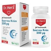Dr. Herz Szerves Króm 250mcg kapszula 60db