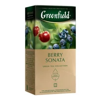 Greenfield Berry Sonata zöldtea 25 filter