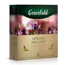 Greenfield Spring Melody fekete tea 100 filter