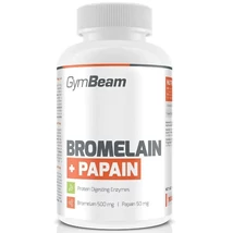 GymBeam Bromelian Papain kapszula 90db