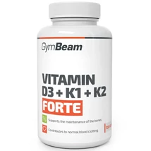 GymBeam D3+K1+K2 Forte kapszula 120db
