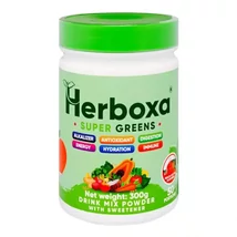 Herboxa Super Greens őszibarackos jeges tea ízben 300g