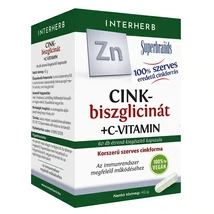 Interherb Cink-biszglicinát+C-vitamin kapszula 60db