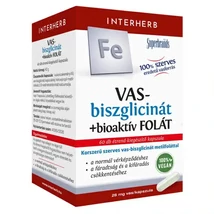 Interherb Vas-biszglicinát+bioaktív Folát kapszula 60db