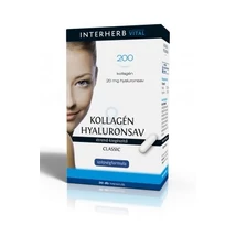 Interherb Kollagén & Hyaluronsav Classic 30db