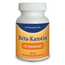 Interherb béta karotin+E-vitamin kapszula 30db