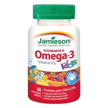 Jamieson Omega-3 Kids Gummies + D3 gumicukor gyerekeknek 60 db