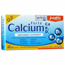 Jutavit Calcium Forte CA/K2/D3-vitamin tabletta 60 db