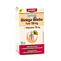 JutaVit Ginkgo Biloba Forte 120 mg + Magnézium 150 mg 50 db