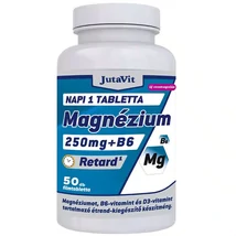 Jutavit Magnézium + B6 + D3-vitamin filmtabletta 50db