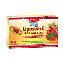 Jutavit Liposom liposzómás C-vitamin 400mg+D3 vitamin tabletta 30db