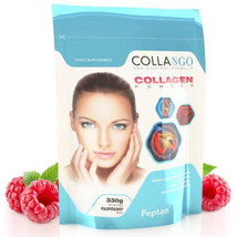 Collango Collagen por málna ízű 330 g