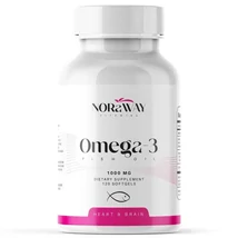 NORaWAY Omega-3 halolaj lágyzselatin kapszula 120db
