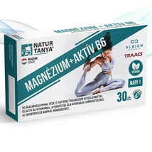 Natur Tanya Magnézium + Aktív B6 vegán kapszula 30db