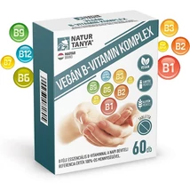 Natur Tanya Vegán B-vitamin komplex tabletta 60db