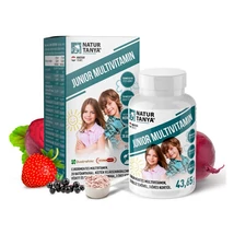 Natur Tanya Junior Multivitamin por eper ízben 43,65 g
