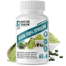 Natur Tanya Vegán 100% Spirulina tabletta 60db