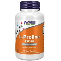 NOW L-Proline 500 mg vegán kapszula 120 db