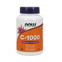 Now C-vitamin 1000mg + bioflavonoid kapszula 100db