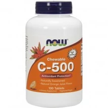 Now C-500 narancs ízű rágótabletta 100 db