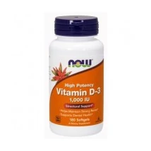 Now D3-vitamin 1000NE lágyzselatin kapszula 180 db