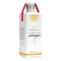 Nutriversum MSM+C Hyaluron Collagen Liquid narancs 500ml