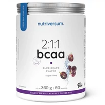 Nutriversum 2:1:1 BCAA kék szőlő sugar free 360g
