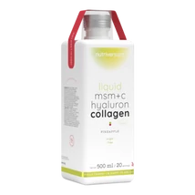 Nutriversum MSM+C Hyaluron Collagen Liquid ananász 500ml