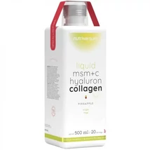 Nutriversum MSM+C Hyaluron Collagen Liquid ananász 500ml