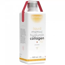 Nutriversum MSM+C Hyaluron Collagen Liquid narancs 500ml