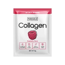 Pure Gold Collagen Marha kollagén italpor málna 12g